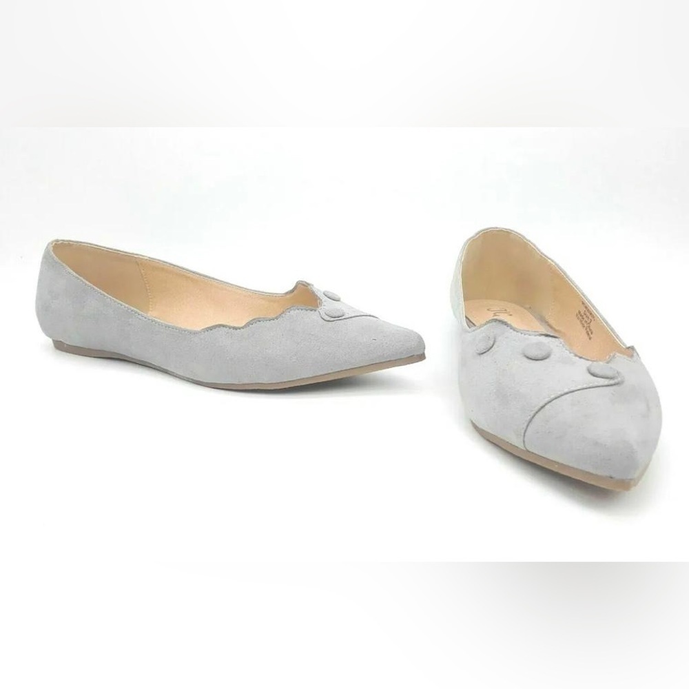 NIB Journee Collection Mila Pointed Toe Slip On Ballet Flats